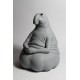 Plaster sculpture of piggy bank, waiting for the waiter to play